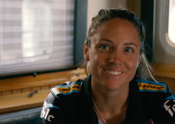 Disabled Iranian woman built her own motorbike